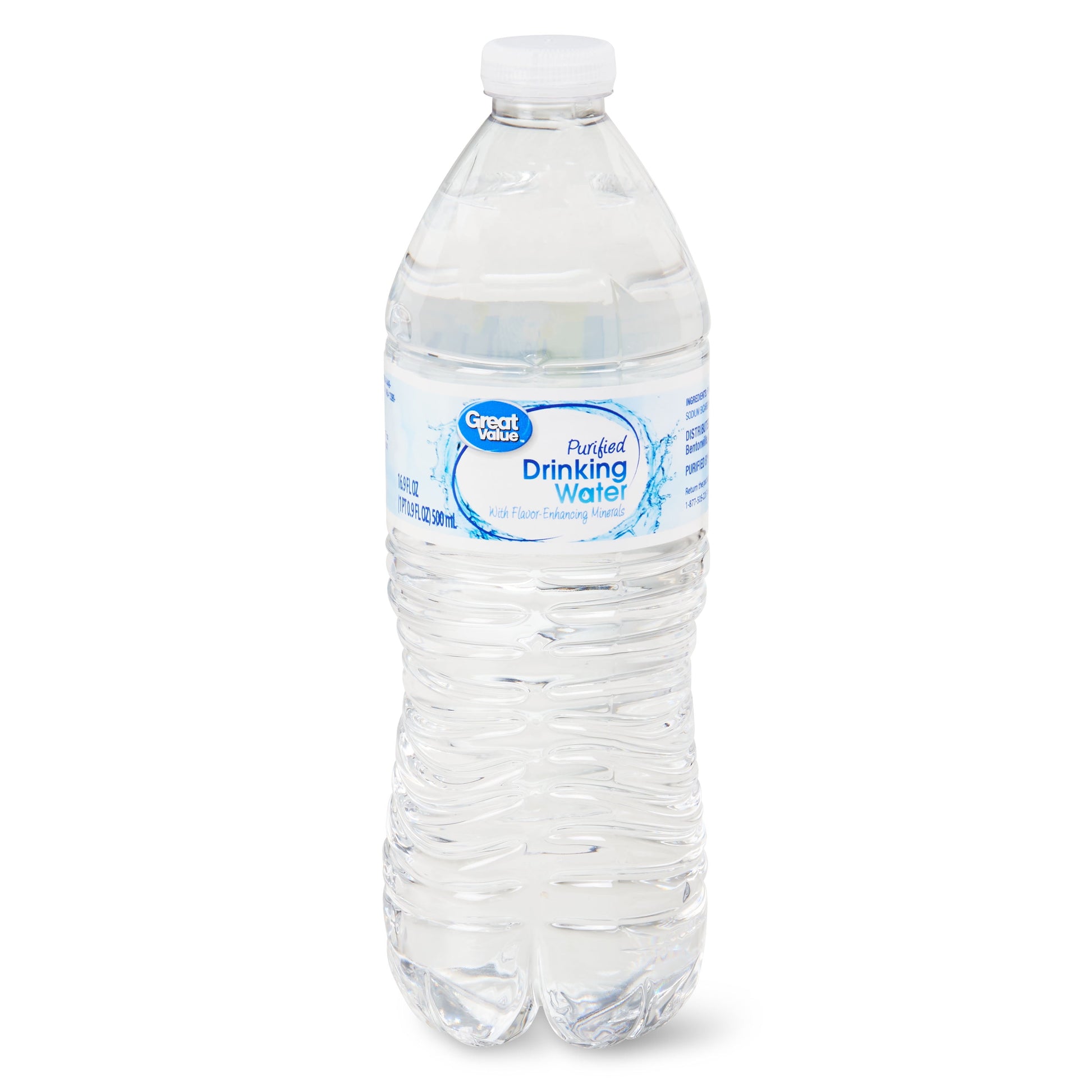 Purified Drinking Water, 16.9 Fl Oz, 24 Count