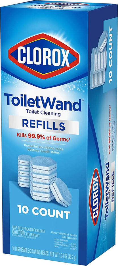 Toiletwand Disinfecting Refills, Disposable Wand Heads