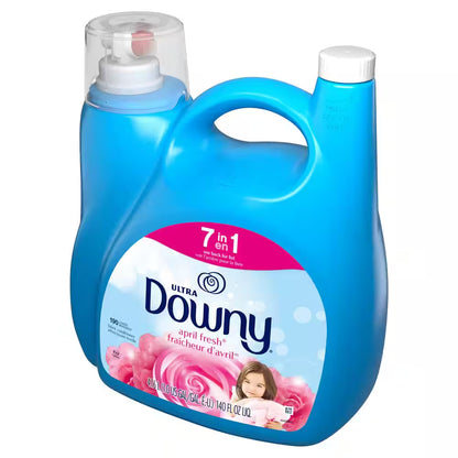 Ultra April Fresh Scent Liquid Fabric Softener, 190-Loads, 140 Oz. (2-Pack)