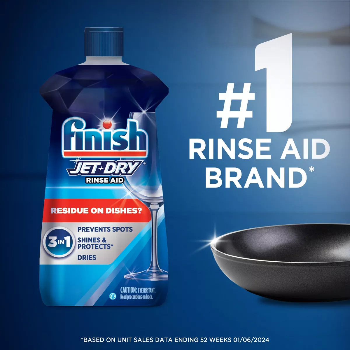 Finish Jet-Dry Rinse Aid, Dishwasher Rinse & Drying Agent