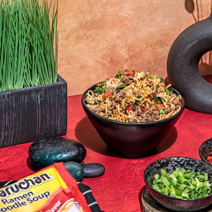 (48 Pack)  Ramen Noodle Beef Flavor Soup, 3 Oz, 12 Count, Shelf Stable Package