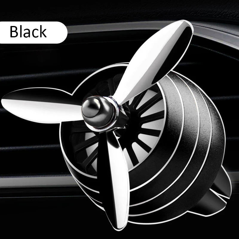 Car Conditioning Smell Air Freshener Alloy LED Auto Vent Outlet Perfume Clip Fresh Aromatherapy Fragrance Atmosphere Light New