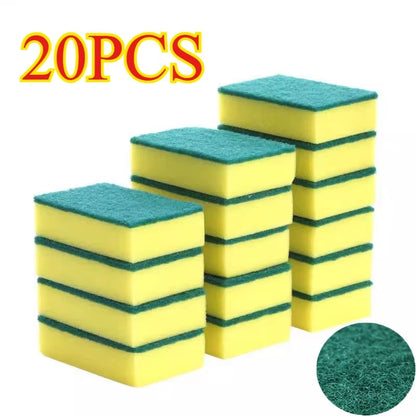 Dish Washing Sponge Dust Cleaning Sponge Scrubber for Kitchen Magic Cleaning Majoc Eraser Sponge Kitchen Scourer Supplies