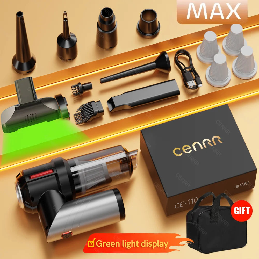 998000PA Powerful Mini Vacuum Cleaner Cordless Portable Car Vacuum Cleaner for Home Appliance Handheld Blower Car Cleaner