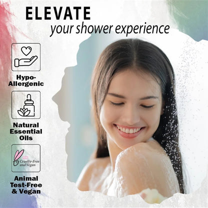 Organic Shower Steamers for Women – Shower Vapor Tablets & Shower Bombs Aromatherapy – 12-Pack Self Care Gifts for Her