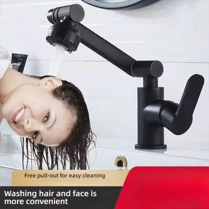 1080° Swivel Kitchen Sink Faucet Bathroom Sink ABS Faucet Basin Faucet Multifunction Cold and Hot Water Tap