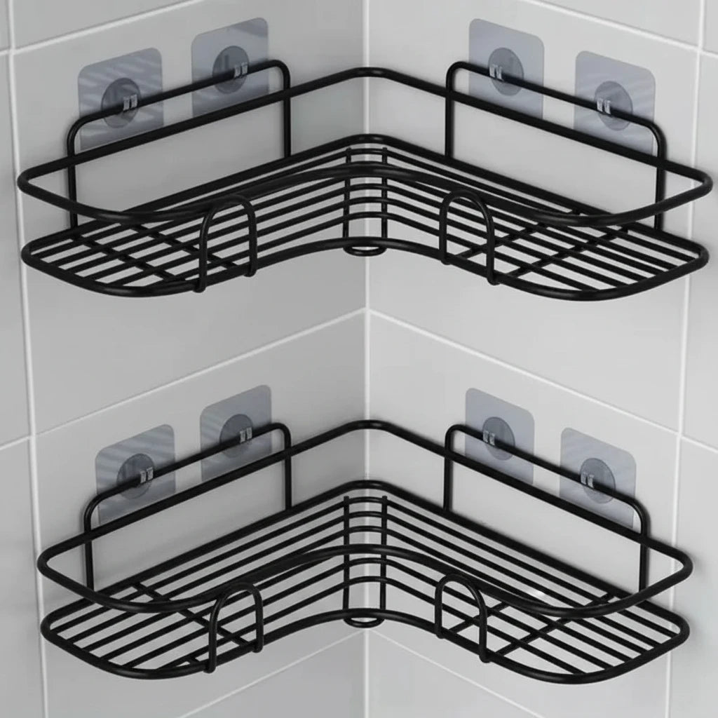 Drill-Free Corner Shower Caddy