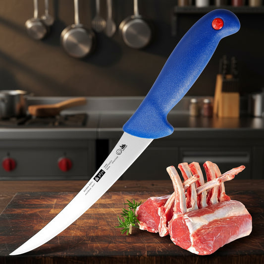 Plys Professional Boning Knife for Meat Cutting Precision Cut Razor Sharp Kitchen Knives for Butchers and Cooks