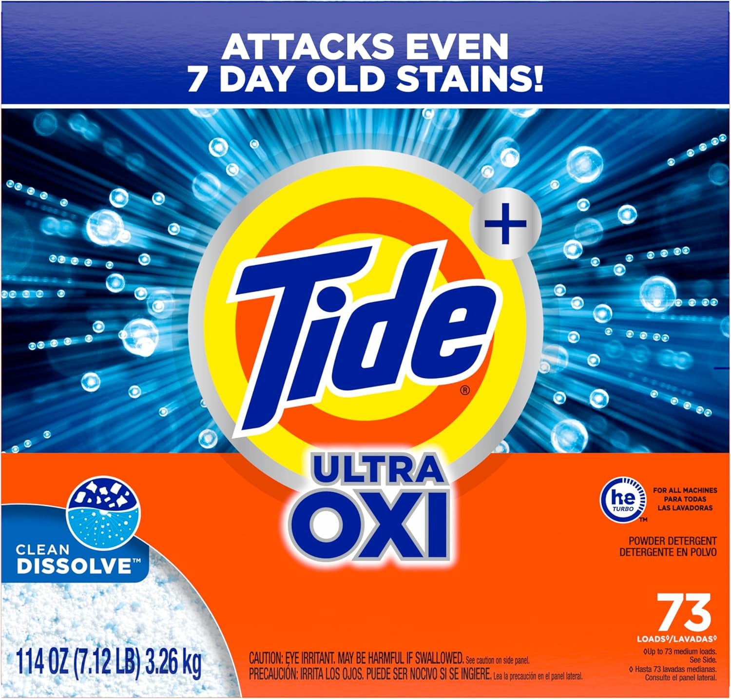 Tide Ultra OXI Powder Laundry Detergent