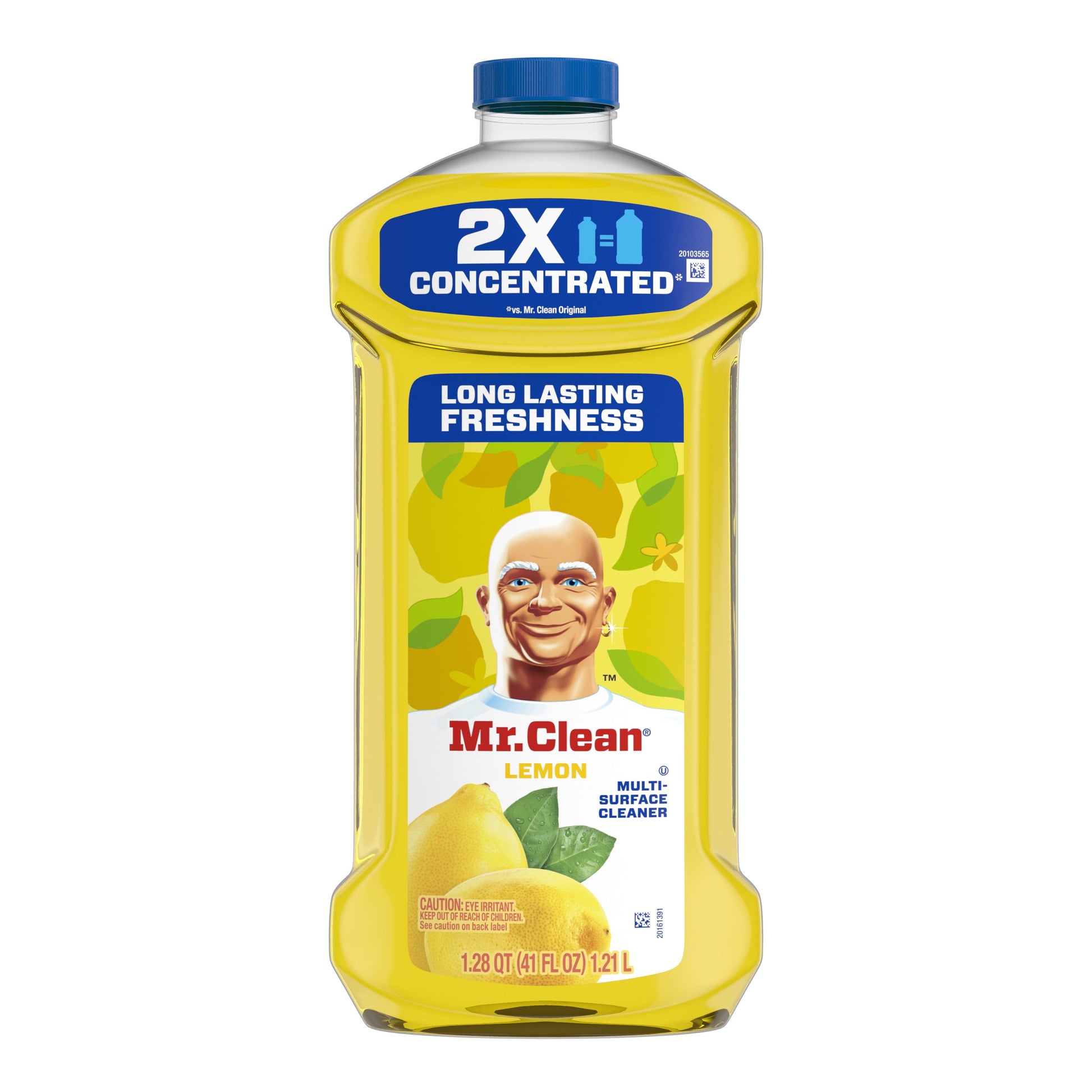 2X Concentrated Floor Cleaner, All Purpose Cleaner, Mop Soap, Lemon, 41 Fl Oz